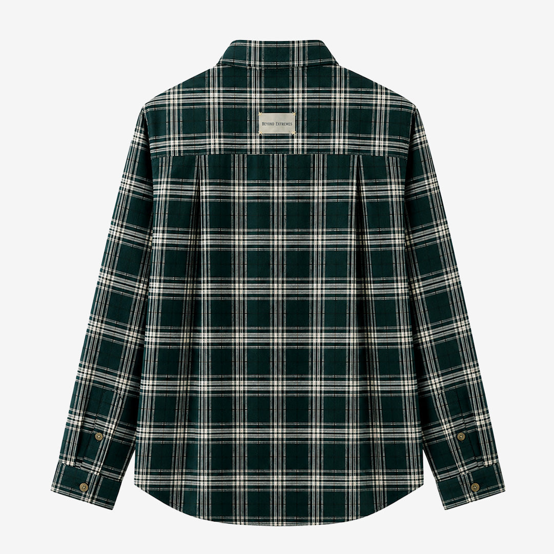Checkered Painter Shirt in Green