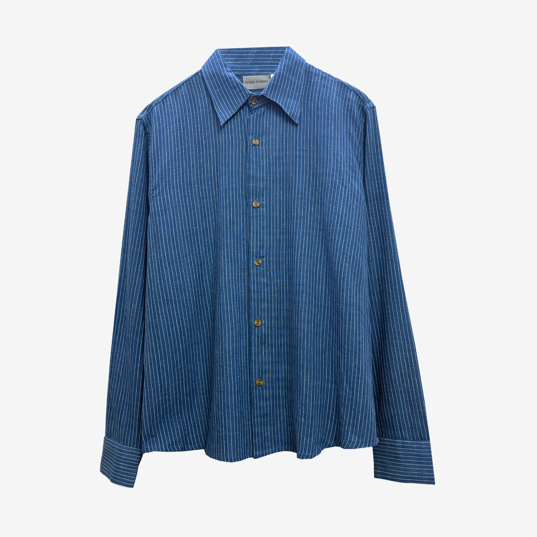 Hand Woven Indigo Shirt [Unisex] – Beyond Extremes