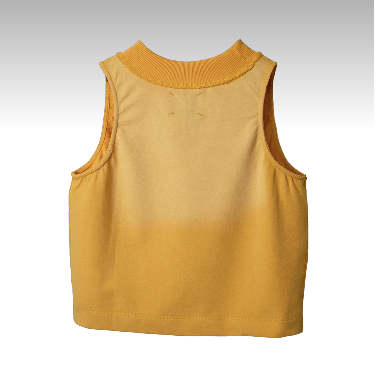 Crop Top in Vintage Yellow