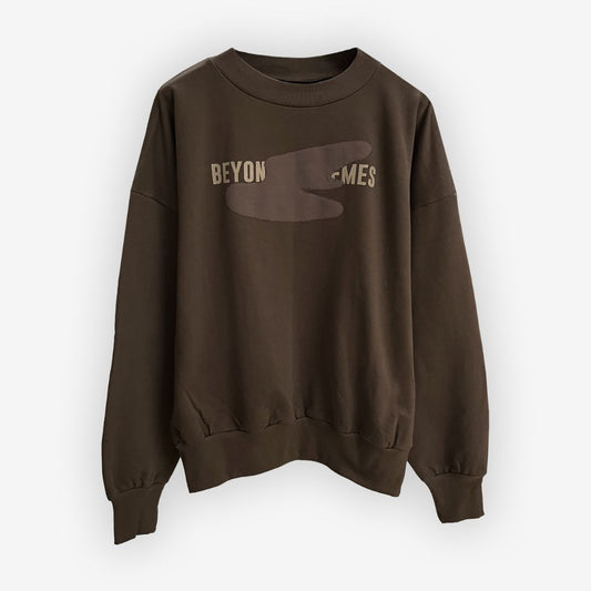 Mocha Spot Sweatshirt  [Unisex]