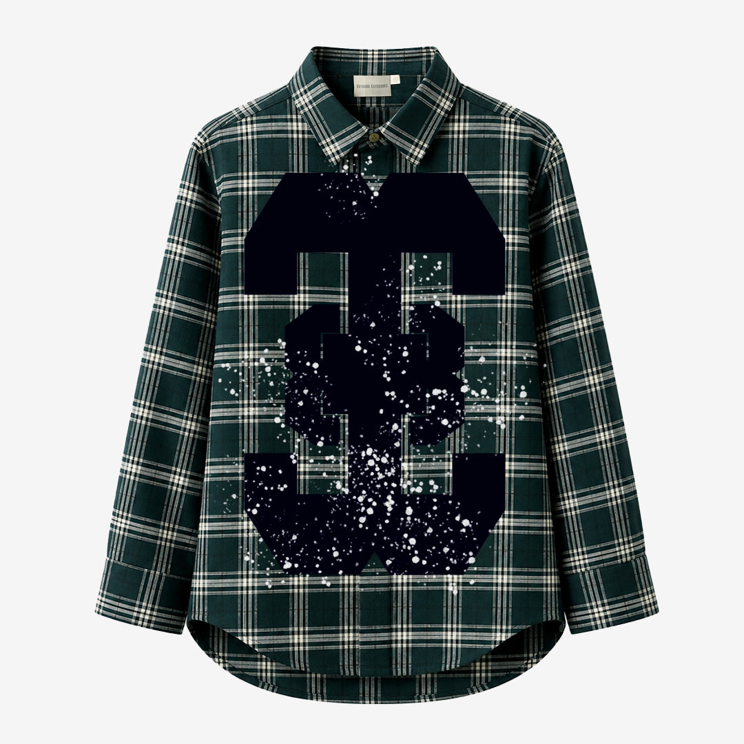 Checkered Painter Shirt in Green
