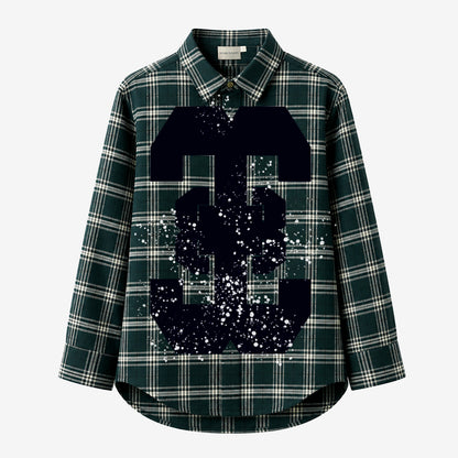 Checkered Painter Shirt in Green