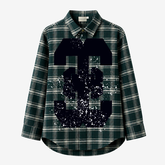 Checkered Painter Shirt in Green