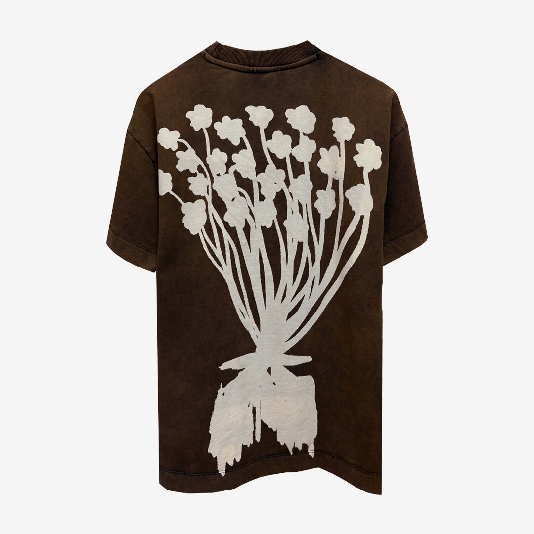 Bouquet T-shirt in Vintage Black [Unisex]