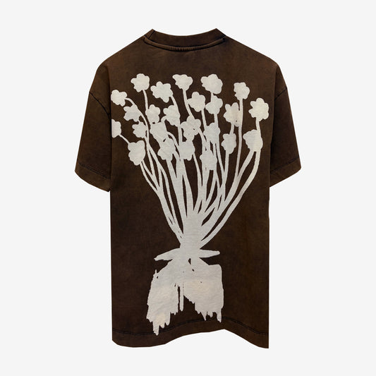 Bouquet T-shirt in Vintage Black [Unisex]