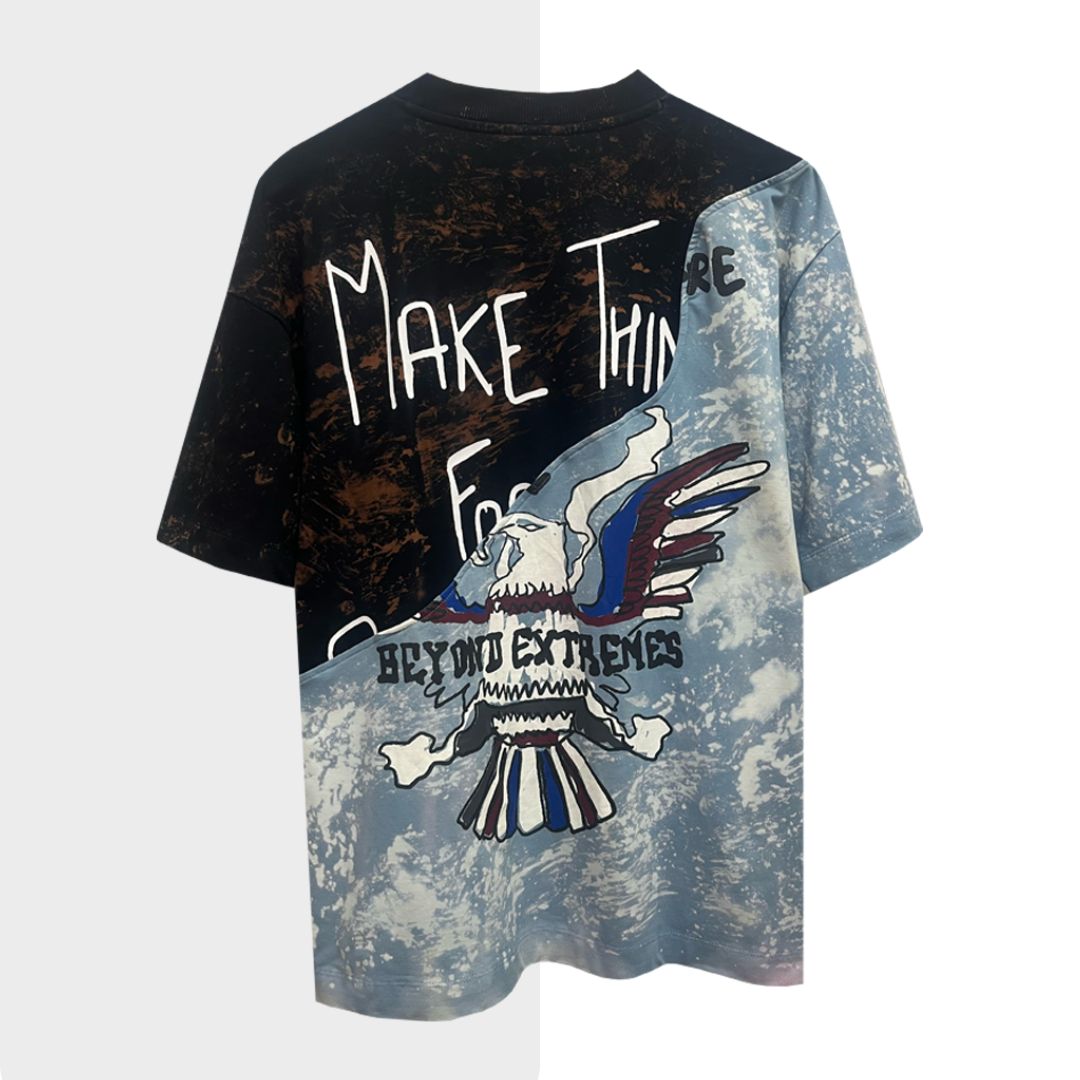 Reconstruct T-shirt 33 [Size- "L"]