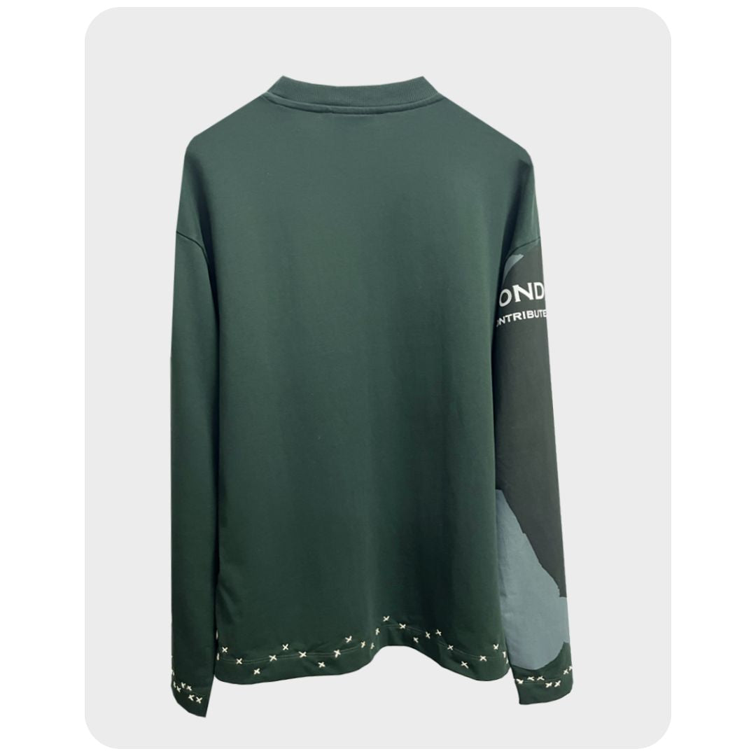 Reconstructed palette long sleeve 1*1 [Unisex]