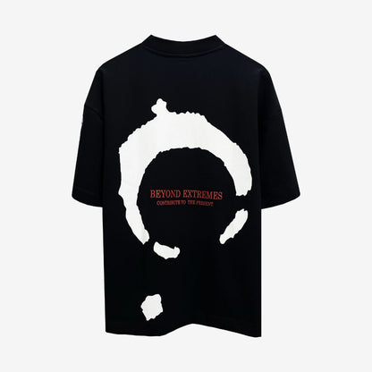 Stain T-shirt in Black [Unisex]