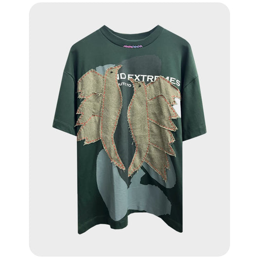 Bird Fight T-shirt 1*1 [Size M]