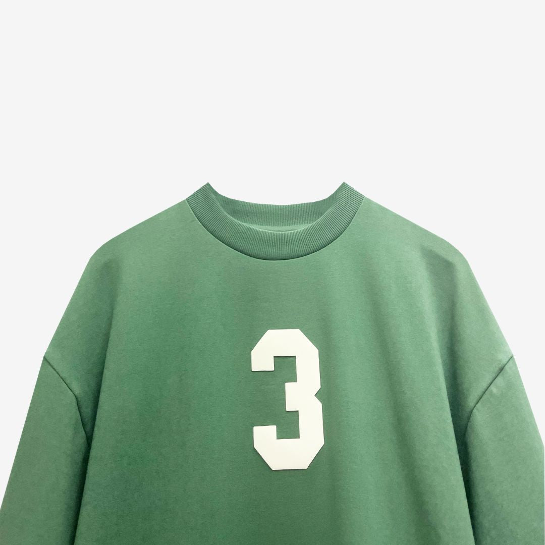 3 T-shirt in Green  [Unisex]