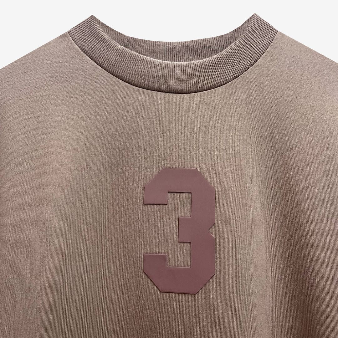 3 T-shirt in Dusty Pink  [Unisex]