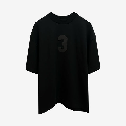 3 T-shirt in Black [Unisex]