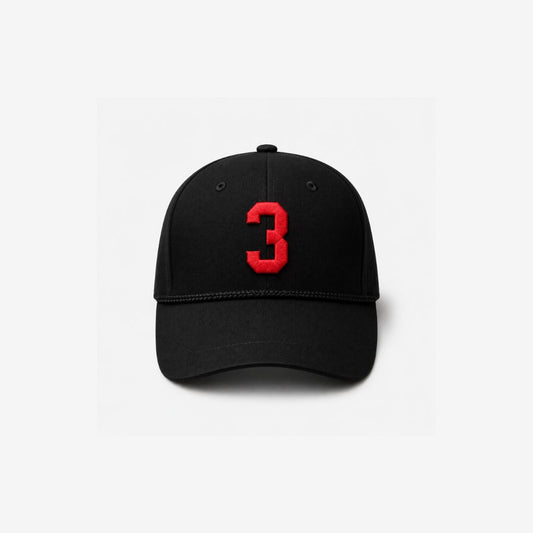 Kings Cap in Jet Black