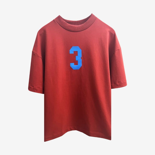 3 T-shirt in Rust [Unisex]