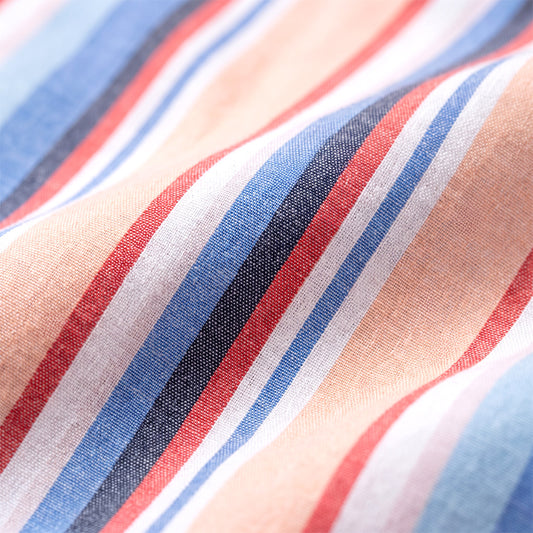 Seersucker Shirt in Race Stripes