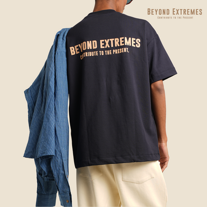 3 T-shirt in Navy Blue [Unisex]