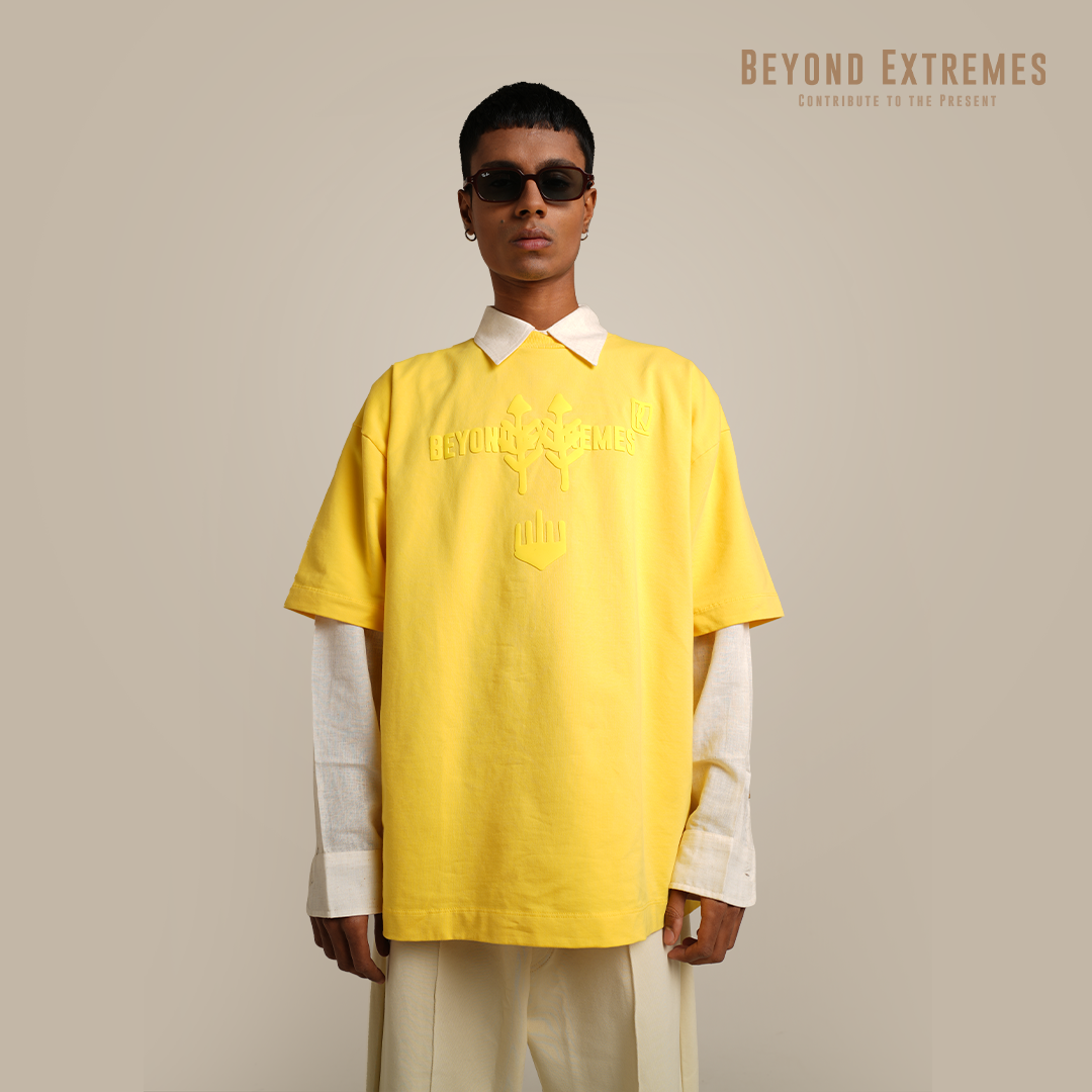 Heritage T-shirt in Yellow  [Unisex]