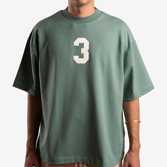 3 T-shirt in Green  [Unisex]