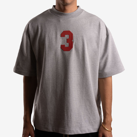 3 T-shirt in Grey [Unisex]