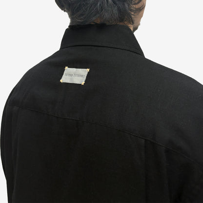 Linzo Boat Shirt in Black [Unisex]