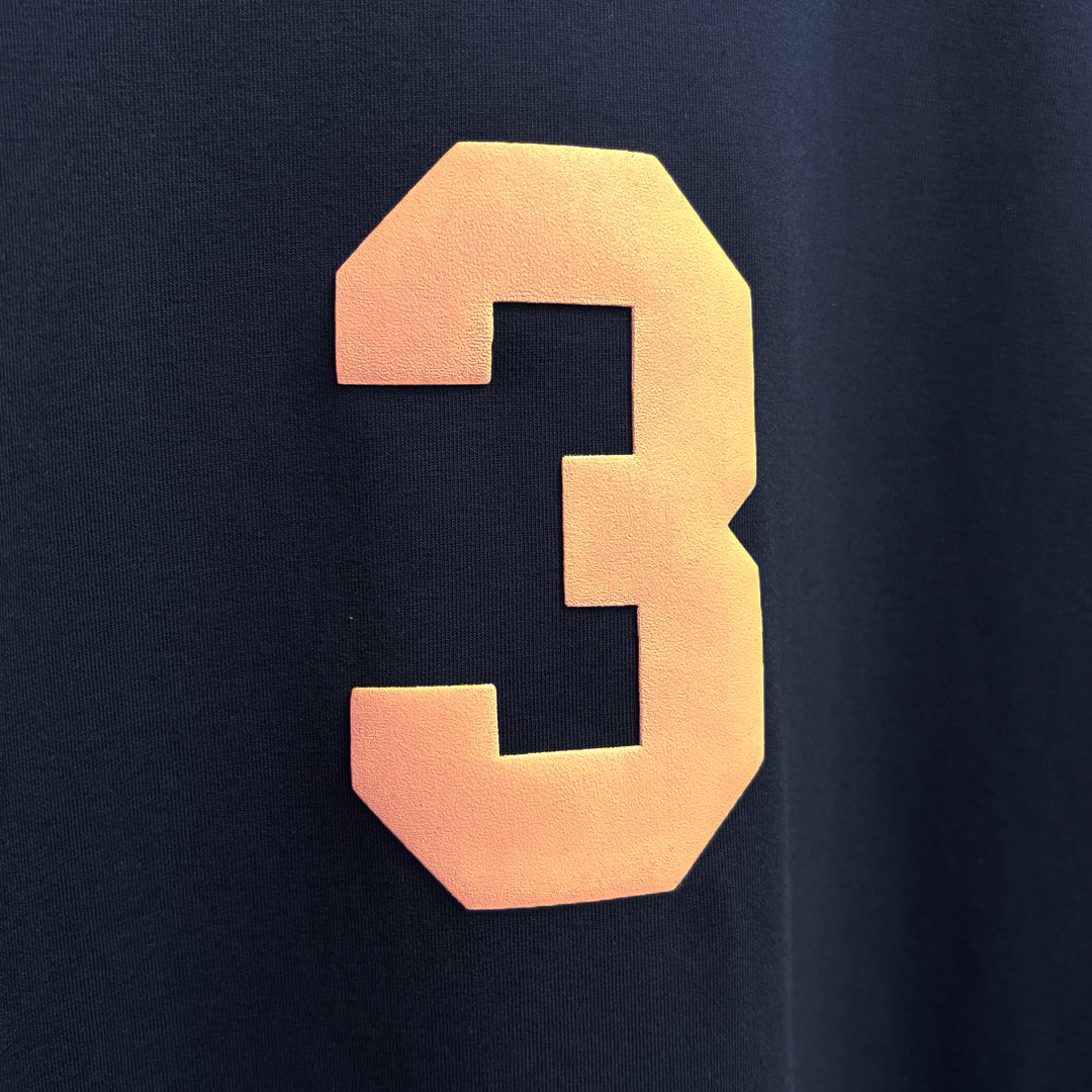 3 T-shirt in Navy Blue [Unisex]