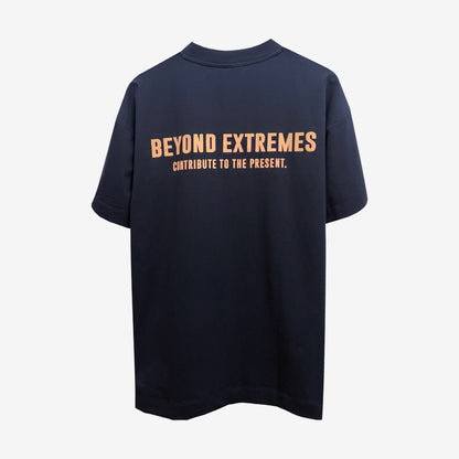 3 T-shirt in Navy Blue [Unisex]