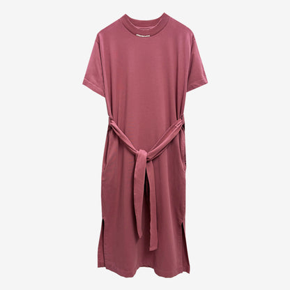 Kantha midi T-shirt dress