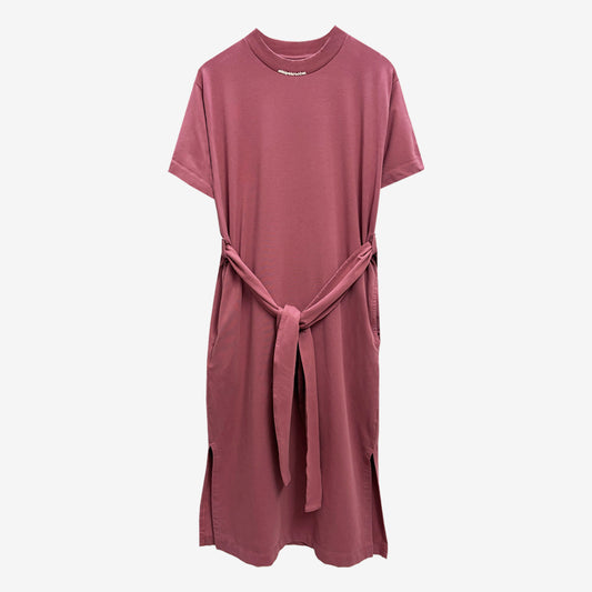 Kantha midi T-shirt dress