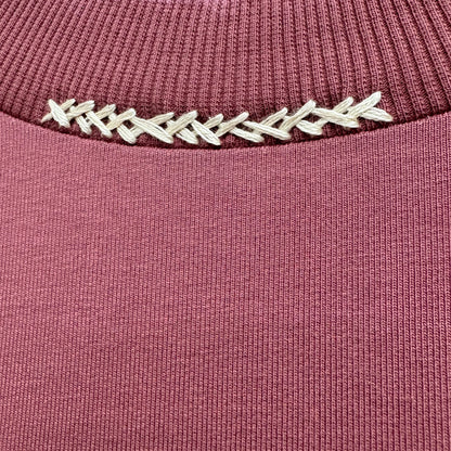 Kantha midi T-shirt dress