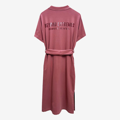 Kantha midi T-shirt dress