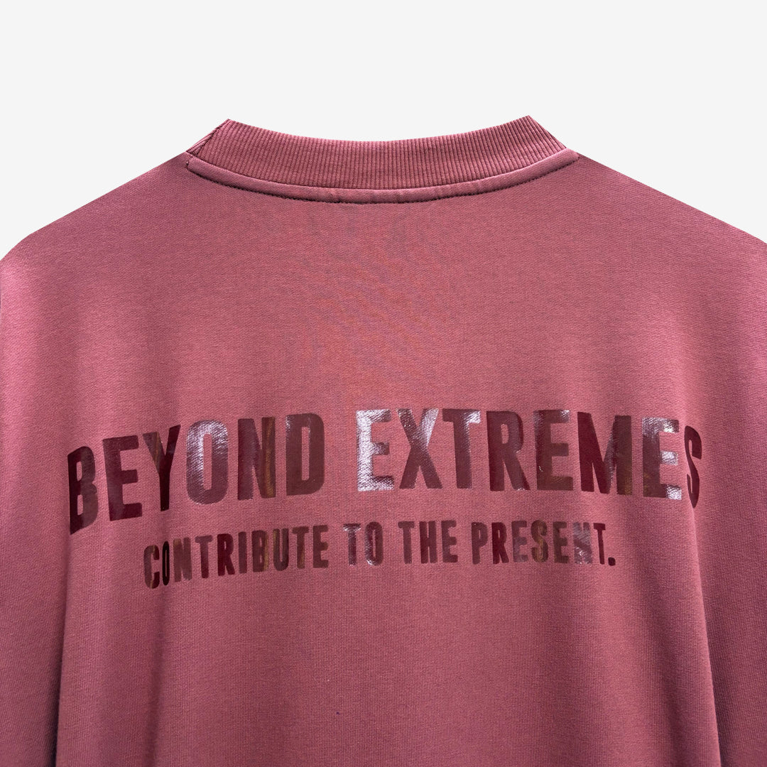 Kantha midi T-shirt dress