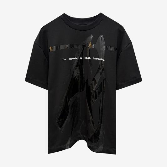 Scapegoat T-shirt in Jet Black [Unisex]