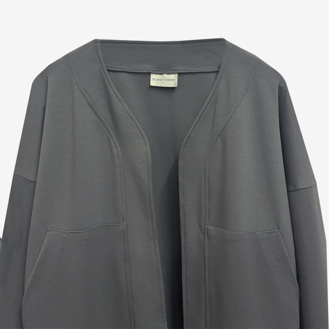Everyday Cardigan in Grey  [Unisex]
