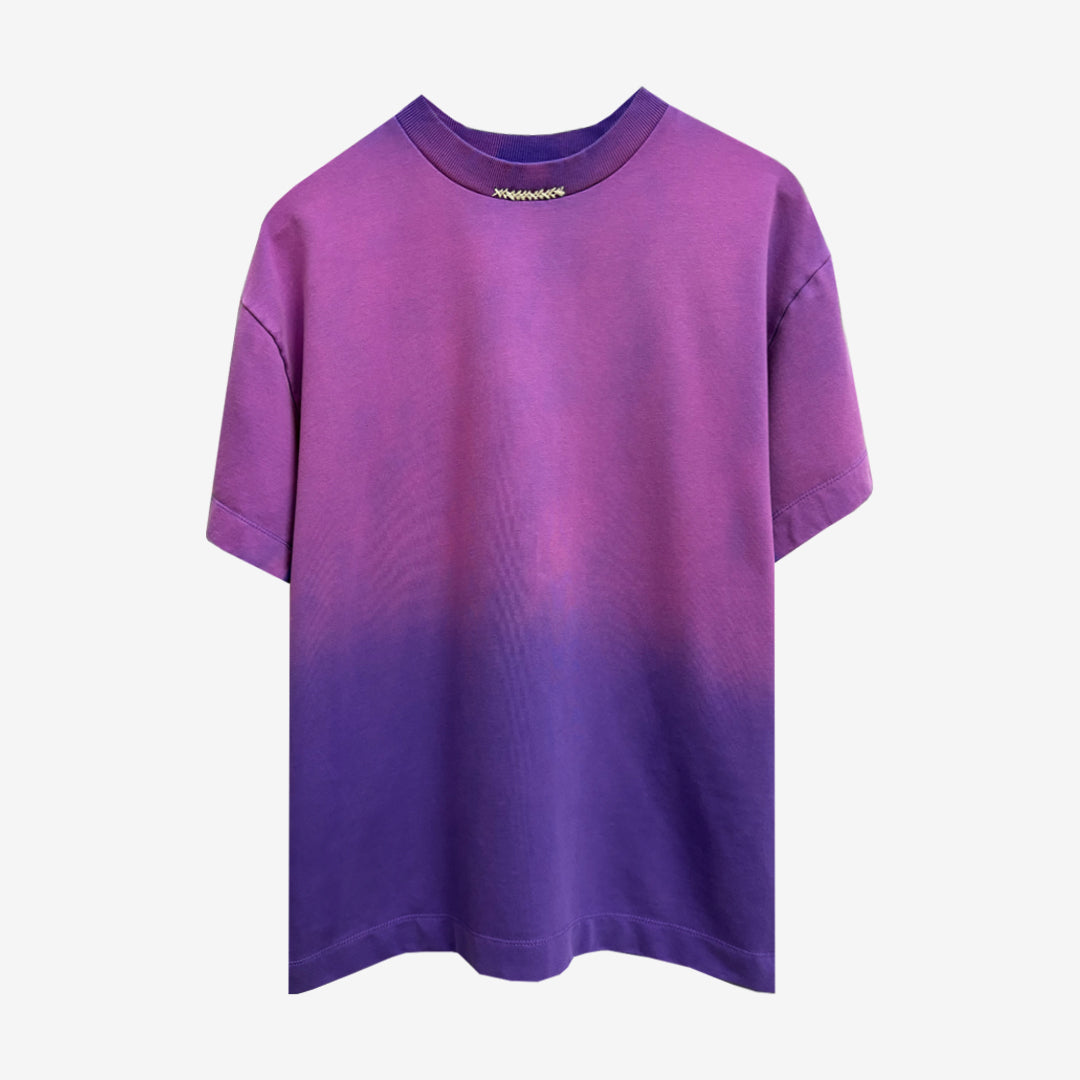 Kantha Basic T-shirt in Purple [Unisex]