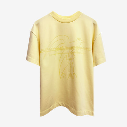 Leap of Faith T-shirt in Yellow [Unisex]