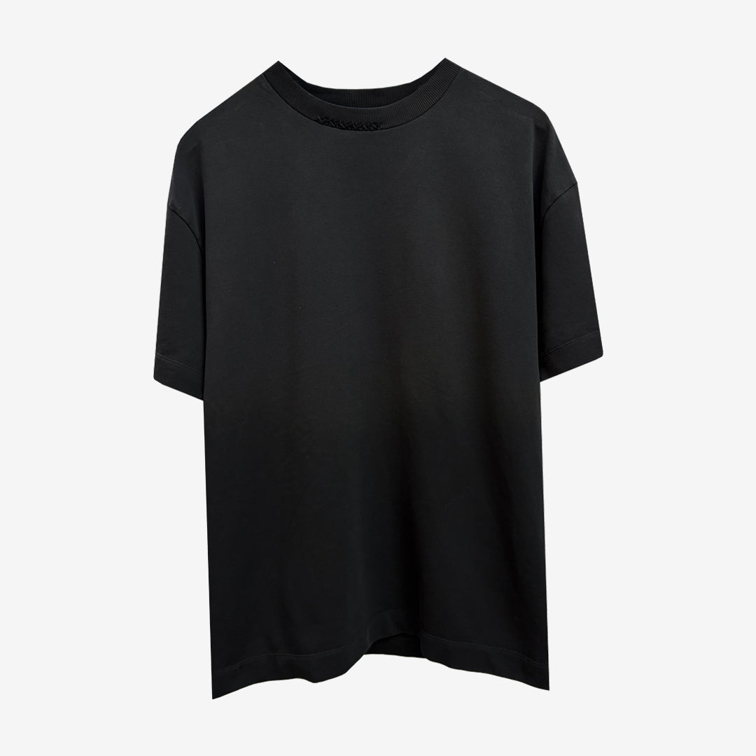 Kantha Basic T-shirt in Black [Unisex]
