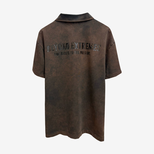 Aged Polo T-shirt [Unisex]