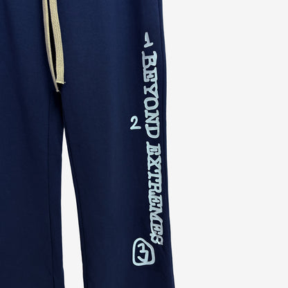 Handwritten Pants in Navy [Unisex]