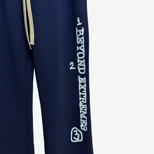 Handwritten Pants in Navy [Unisex]