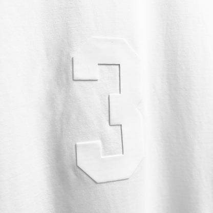 3 T-shirt in White [Unisex]