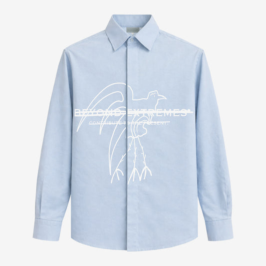 Leap of Faith Shirt in Sky Blue  [Unisex]