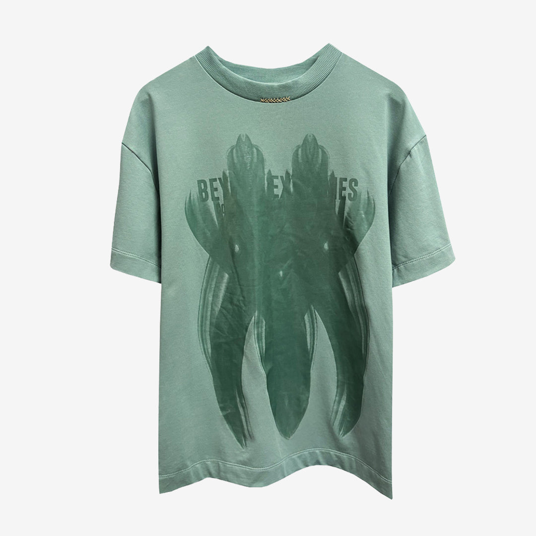 Glazed T-shirt in Sage Green [Unisex]